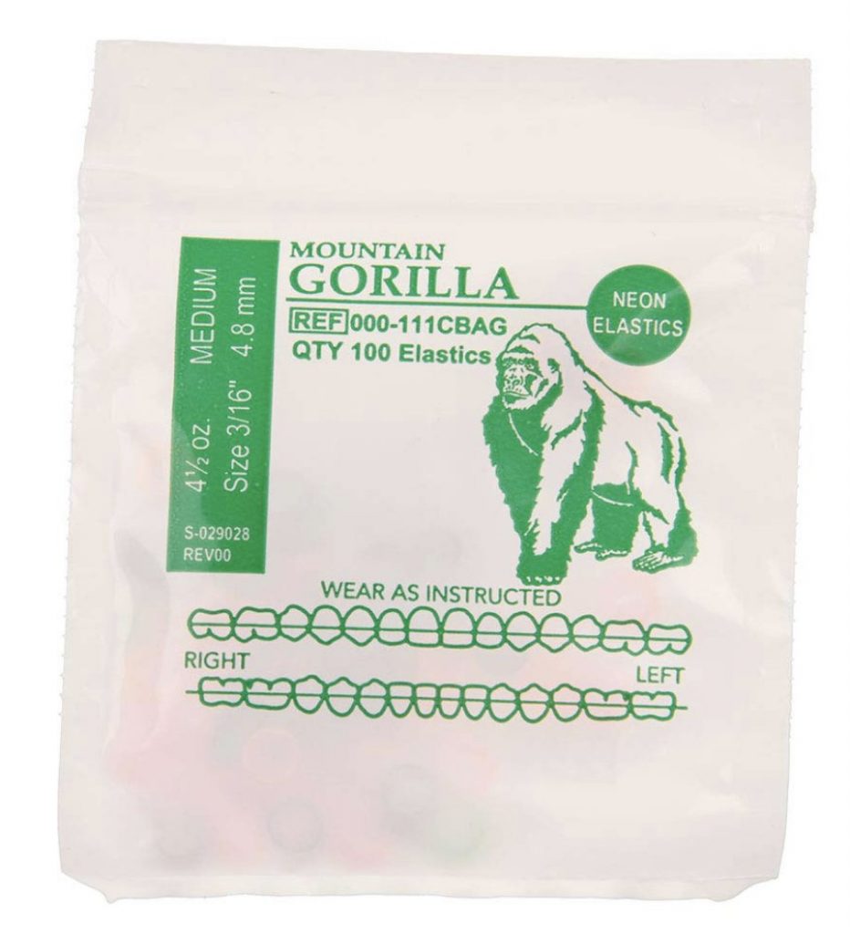 Southern Bald Eagle Orthodontic Elastics Thun liên hàm Wildlife Series Latex Elastics lực Light/Medium/Heavy