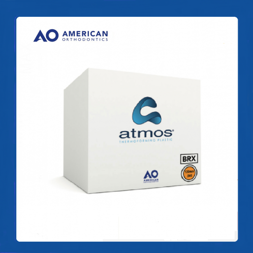 ATMOS BRX Thermoforming Material .040 Circle/Square (Hộp 100 chiếc)- linh kiện chỉnh nha