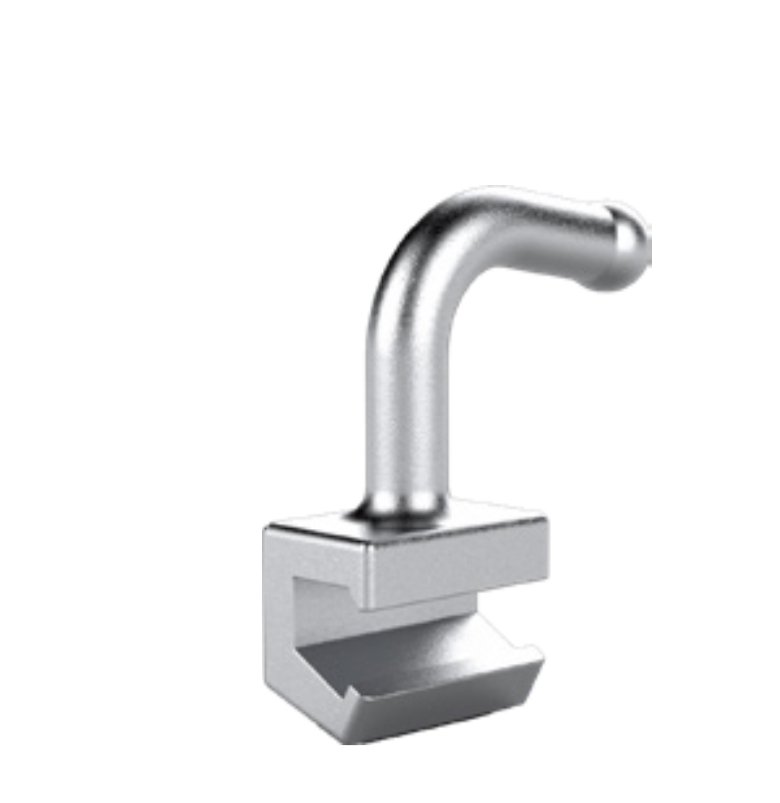 Arch Hook Split Crimpable Cast Right/Left 2mm .018x.025 (Hộp 10 chiếc) - Ảnh 2