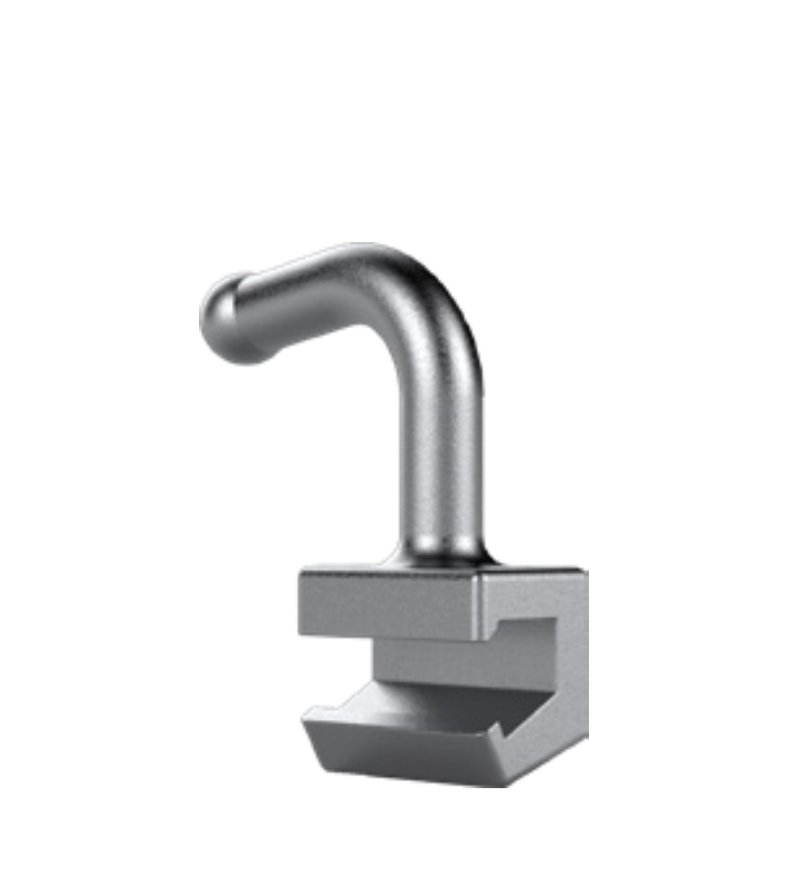 Arch Hook Split Crimpable Cast Right/Left 2mm .018x.025 (Hộp 10 chiếc) - Ảnh 3