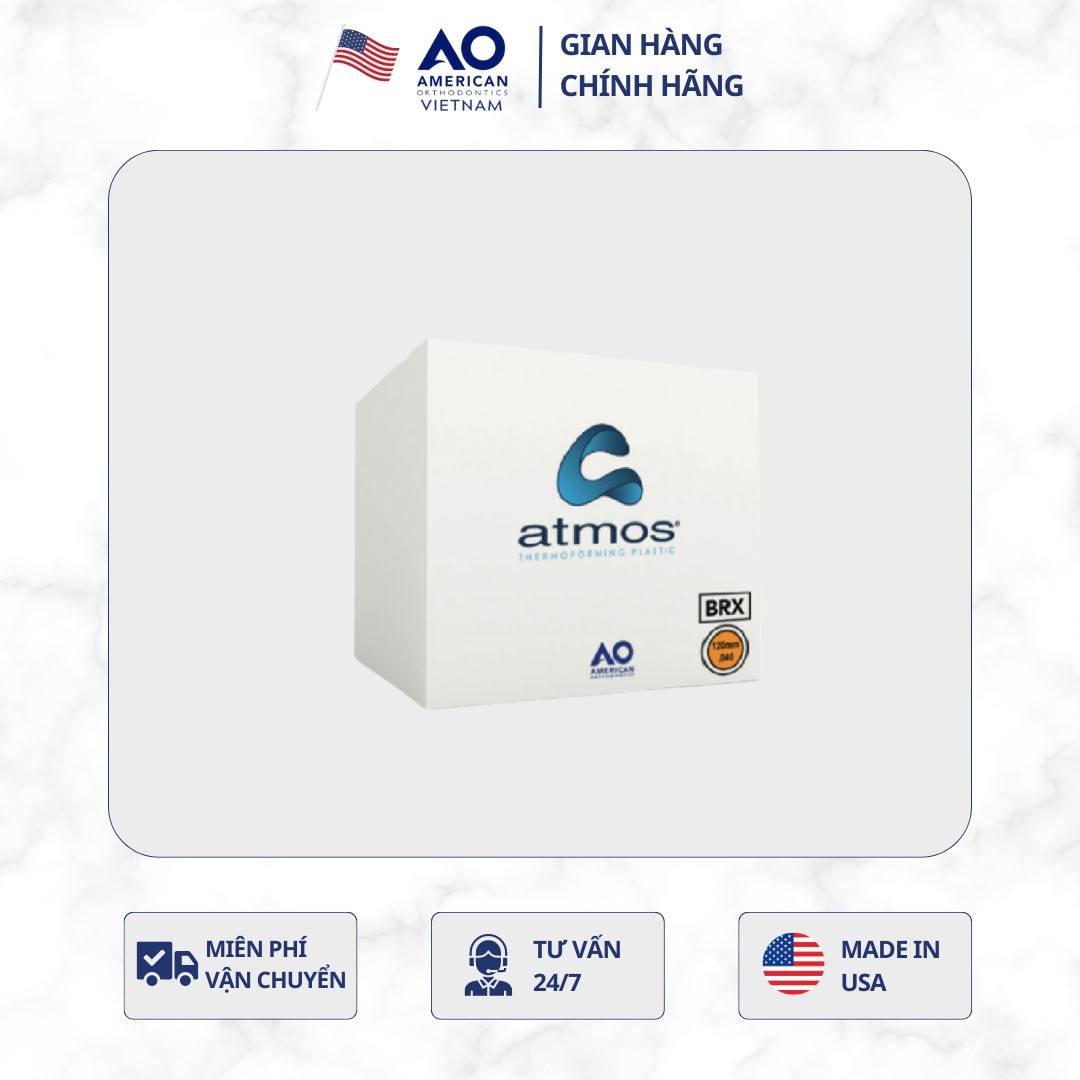 ATMOS BRX Thermoforming Material .040 Circle/Square (Hộp 100 chiếc)