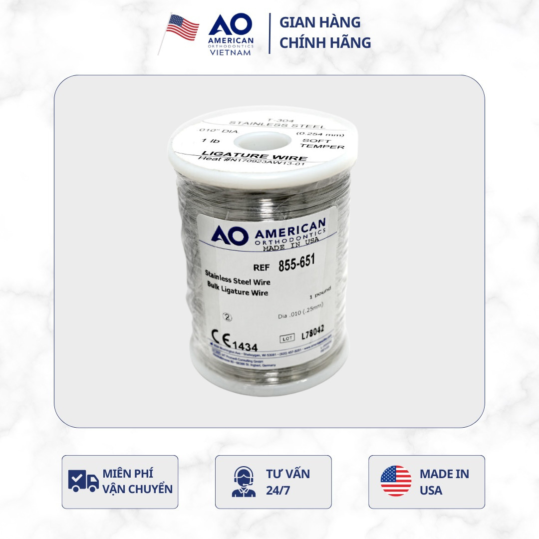 Dây thép Ligature cuộn 1 pound